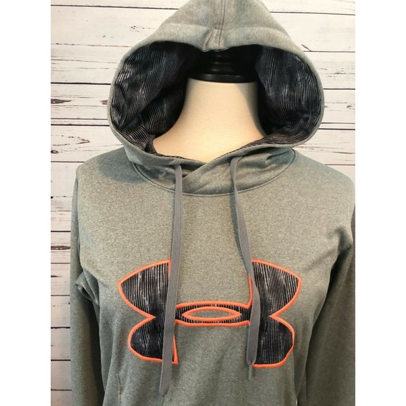 Under Armour Storm ColdGear Womans Hoodie Sweatshirt Small Semi Fitted Hooded - Picture 3 of 9